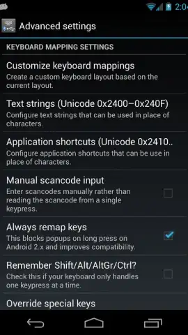 External Keyboard Helper Demo скриншот 5