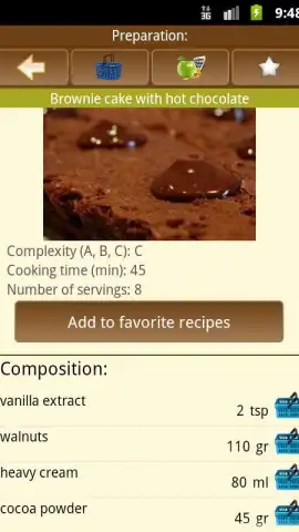 Cake recipes скриншот 2