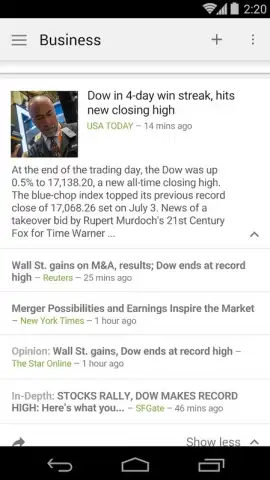 Google News and Weather скриншот 3