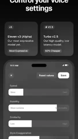 ElevenLabs скриншот 1