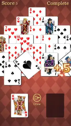 Pyramid Solitaire скриншот 2