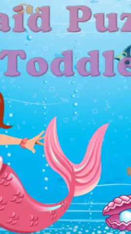Mermaid Puzzles for Toddlers скриншот 1