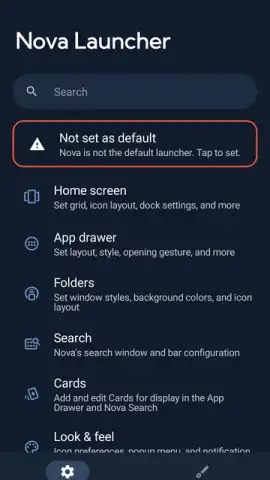 Nova Launcher скриншот 6