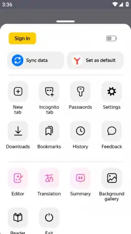 Yandex Browser (alpha) скриншот 15