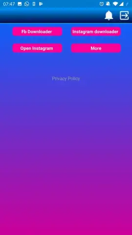 Insta Fb Downloader -Image video downloader скриншот 1