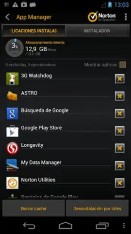 Norton Utilities & Task Killer скриншот 1