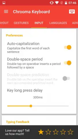 Chrooma Keyboard скриншот 4