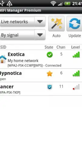 WiFi Manager скриншот 4