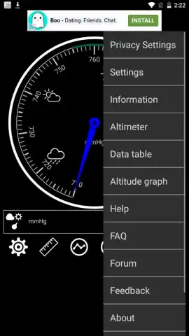 mu Barometer скриншот 3