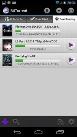 BitTorrent скриншот 1