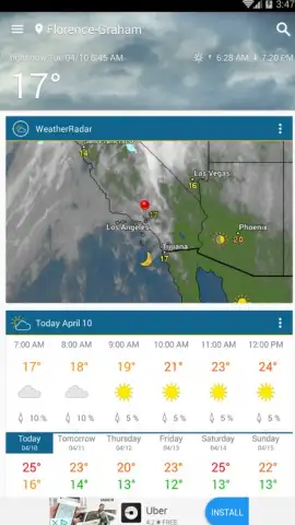 Weather & Radar скриншот 1