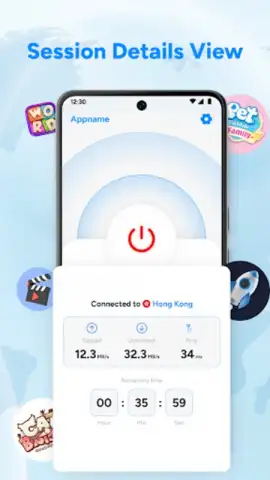 Turbo VPN: VPN Super Unlimited скриншот 1
