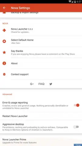 Nova Launcher скриншот 14