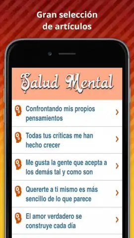 Salud Mental скриншот 6