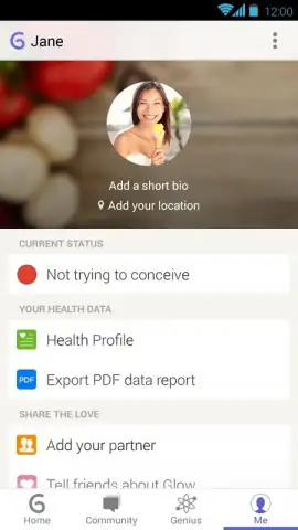 Glow - Period Tracker скриншот 1