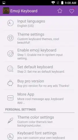 Emoji Keyboard - CrazyCorn скриншот 4