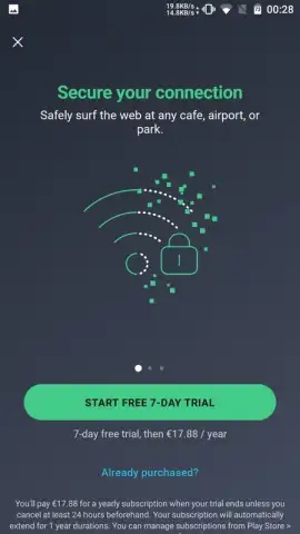 AVG Secure VPN скриншот 5