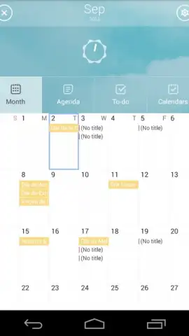 SolCalendar скриншот 4