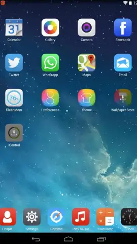 iOS 8 Launcher скриншот 3