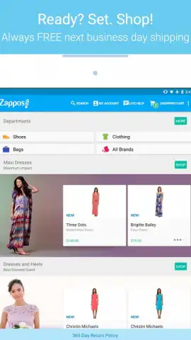 Zappos скриншот 9