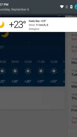 Yandex.Weather скриншот 5