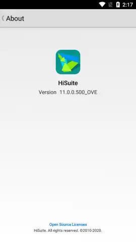 Huawei HiSuite скриншот 2