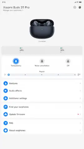 Xiaomi Earbuds скриншот 2