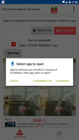 Sing Downloader for StarMaker скриншот 3