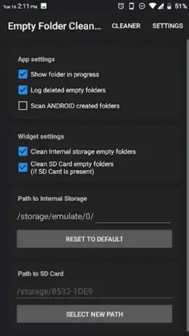 Empty Folder Cleaner скриншот 6