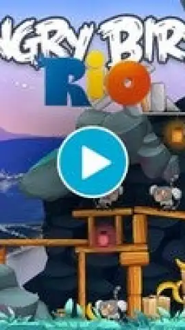 Angry Birds Rio скриншот 1