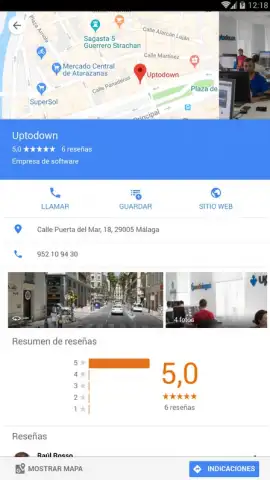 Google Maps Go скриншот 4