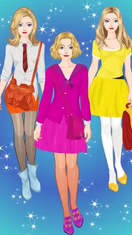 Princess High School Dress Up скриншот 4