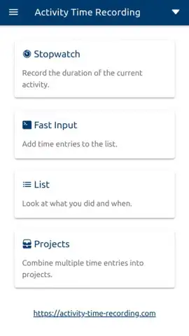 aTimeRecording - Online Time Tracking скриншот 8