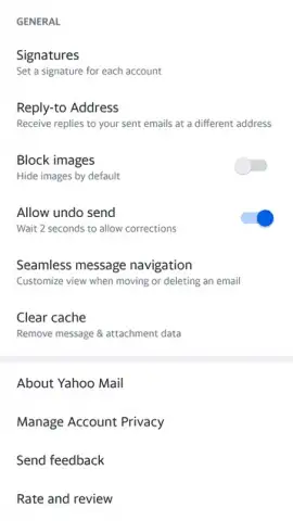 Yahoo Mail скриншот 11