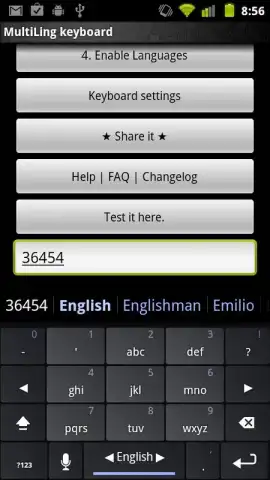 MultiLing Keyboard скриншот 6