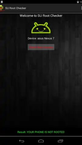 SU Root Checker скриншот 4