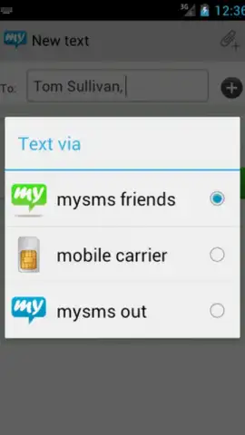 mysms - SMS anywhere скриншот 5
