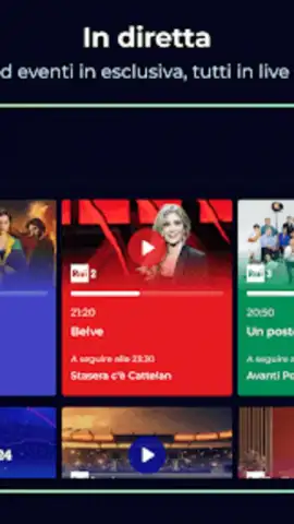 RaiPlay (Android TV) скриншот 2