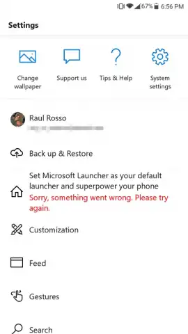Microsoft Launcher скриншот 18