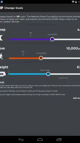 UP by Jawbone скриншот 1