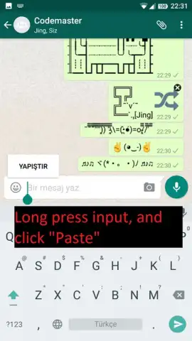 Upside Down Chat+ скриншот 9
