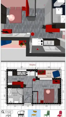 Sweet Home 3D скриншот 4