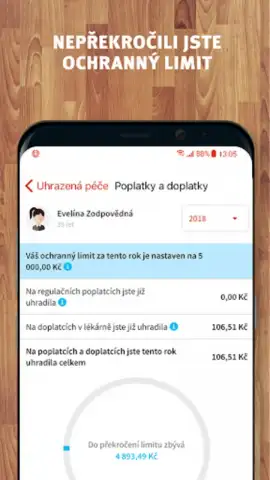 Moje VZP скриншот 2