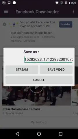 Fb insta video Download скриншот 3