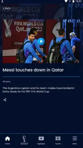 FIFA Official App скриншот 8