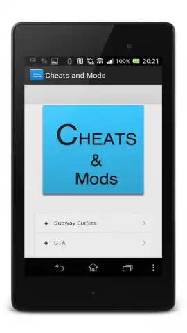 Cheats and Mods скриншот 2