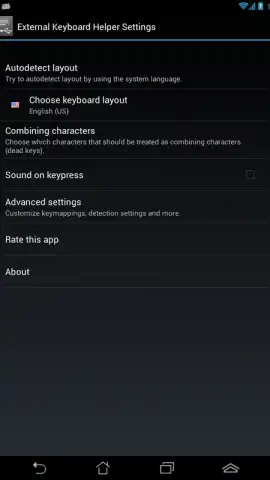 External Keyboard Helper Demo скриншот 7