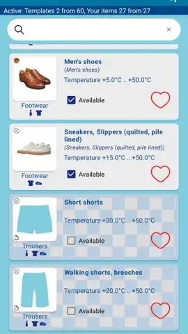 Weather and Wardrobe Assistant скриншот 9