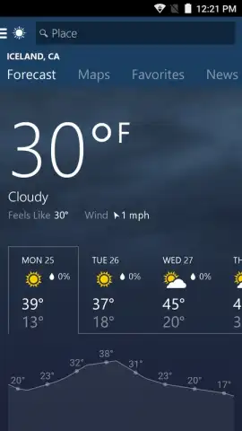 MSN Weather - Forecast and Maps скриншот 8