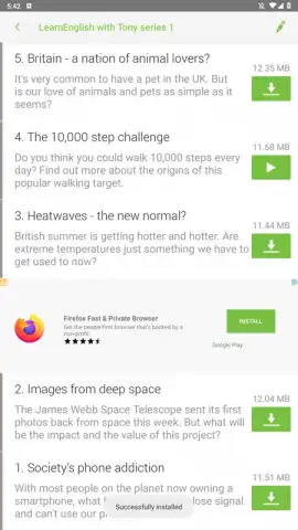 LearnEnglish Podcasts скриншот 2